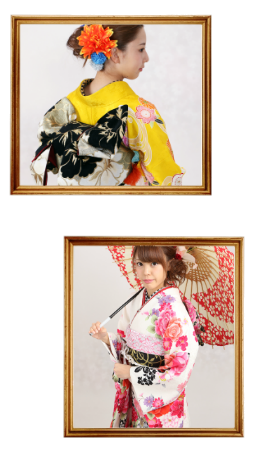 黒部　さんしばがき　振袖写真撮影