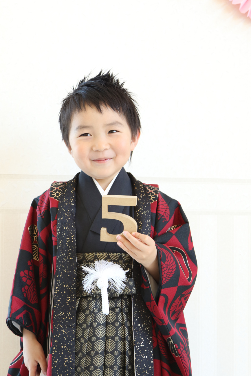 黒部の貸衣装　サンしばがき　七五三