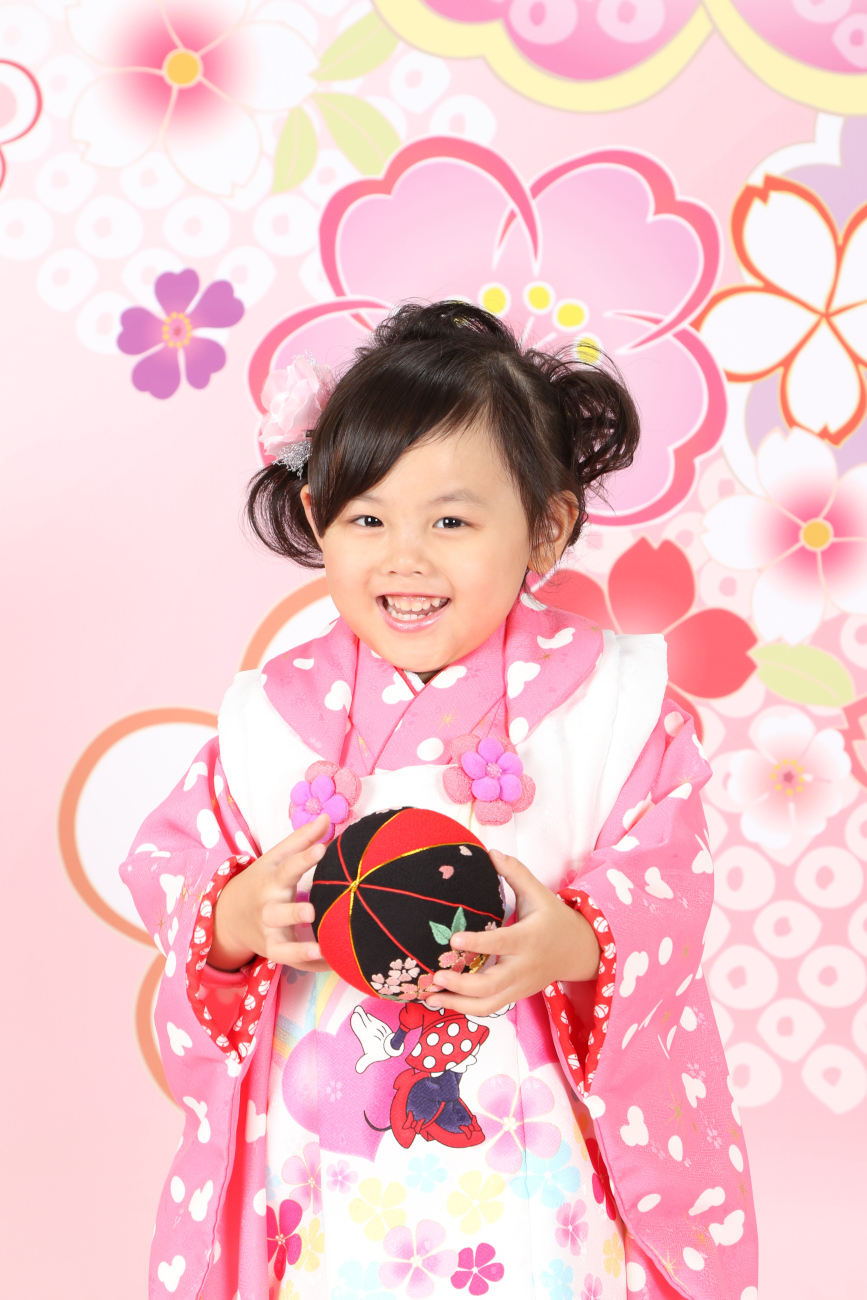 黒部の貸衣装　サンしばがき　七五三